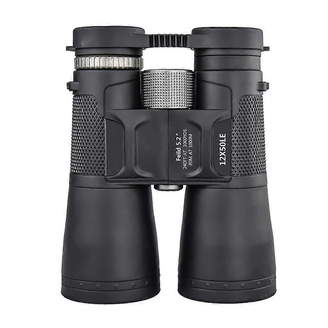 Binoculars, 12×50 High-Power High-Definition Low-Light Night Vision Wide-Angle Telescope