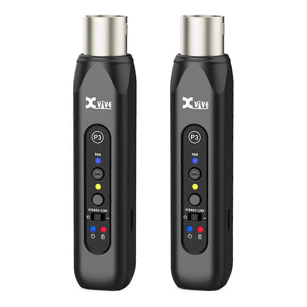 P3D Wireless XLR Bluetooth Receiver Bluetooth Audio Receiver for Mixer, Active PA Systems,DJ Syste