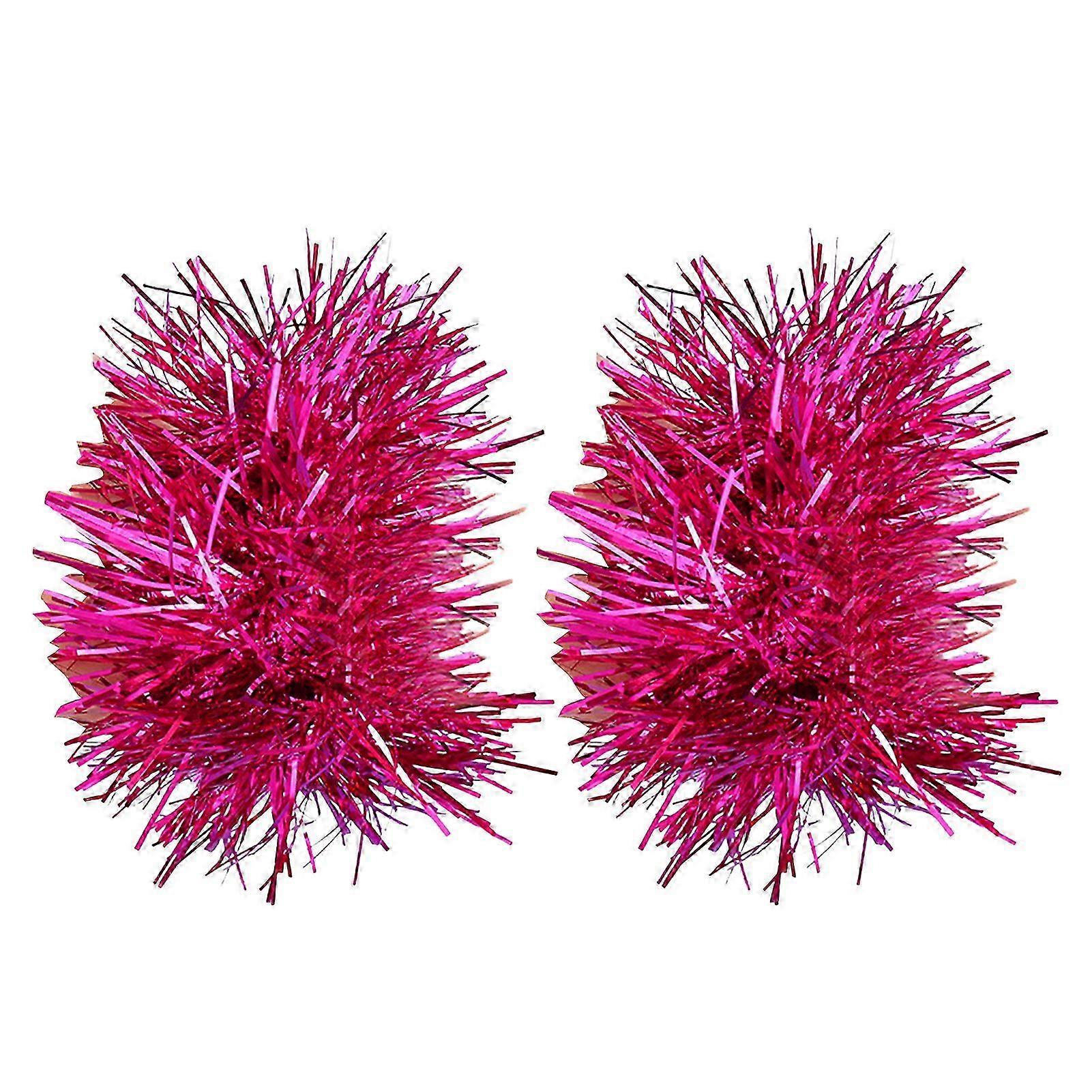 1 זוג צמיד טינסל צבעוני אלסטי להקה מבוגרים ילדים אוניברסלי יום ילדים גן ילדים ריקוד מופע ספורט אביזרים פגוש כיתת עידוד גוון