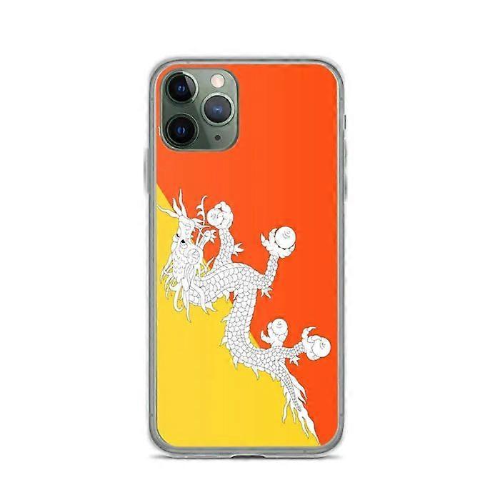 Phone Case - Bhutan - iPhone 11 Pro - Soft - Multicolor - Flag Design