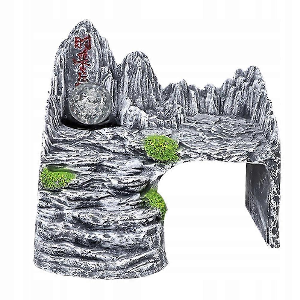 Turtle Terrace Decor Slope Platform Tank Props