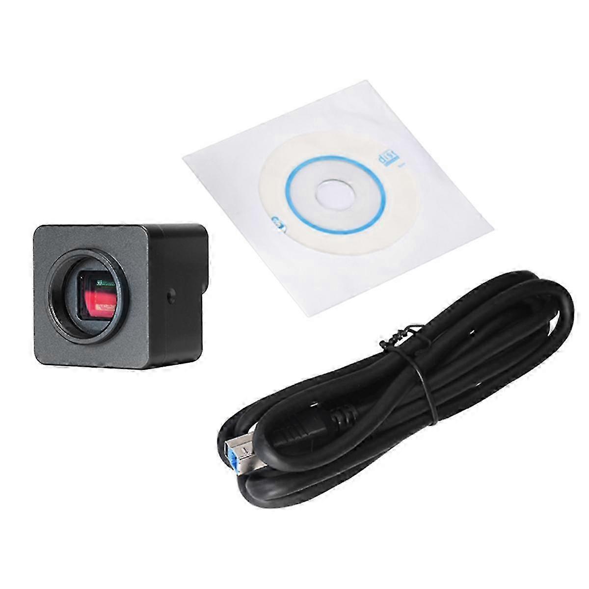 USB-Mikroskopkamera 4K UHD-Mikroskop Digitale USB-Kamera 8MP mit 1/1,8-Zoll-Sensor, USB2.0 Inter