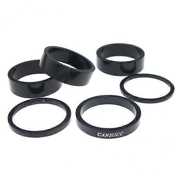 3-15pack 6pcs Alloy Headset Spacer Front Fork Head Parts Washer Adjuster