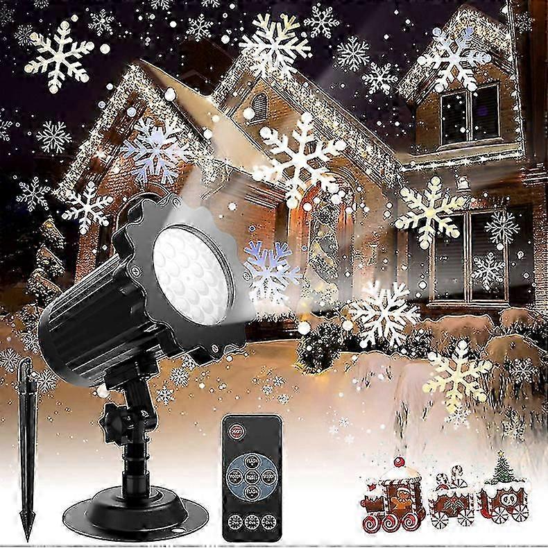 Led Projection Lamp, Snowflake Projector Waterproof Ip65 - Ya