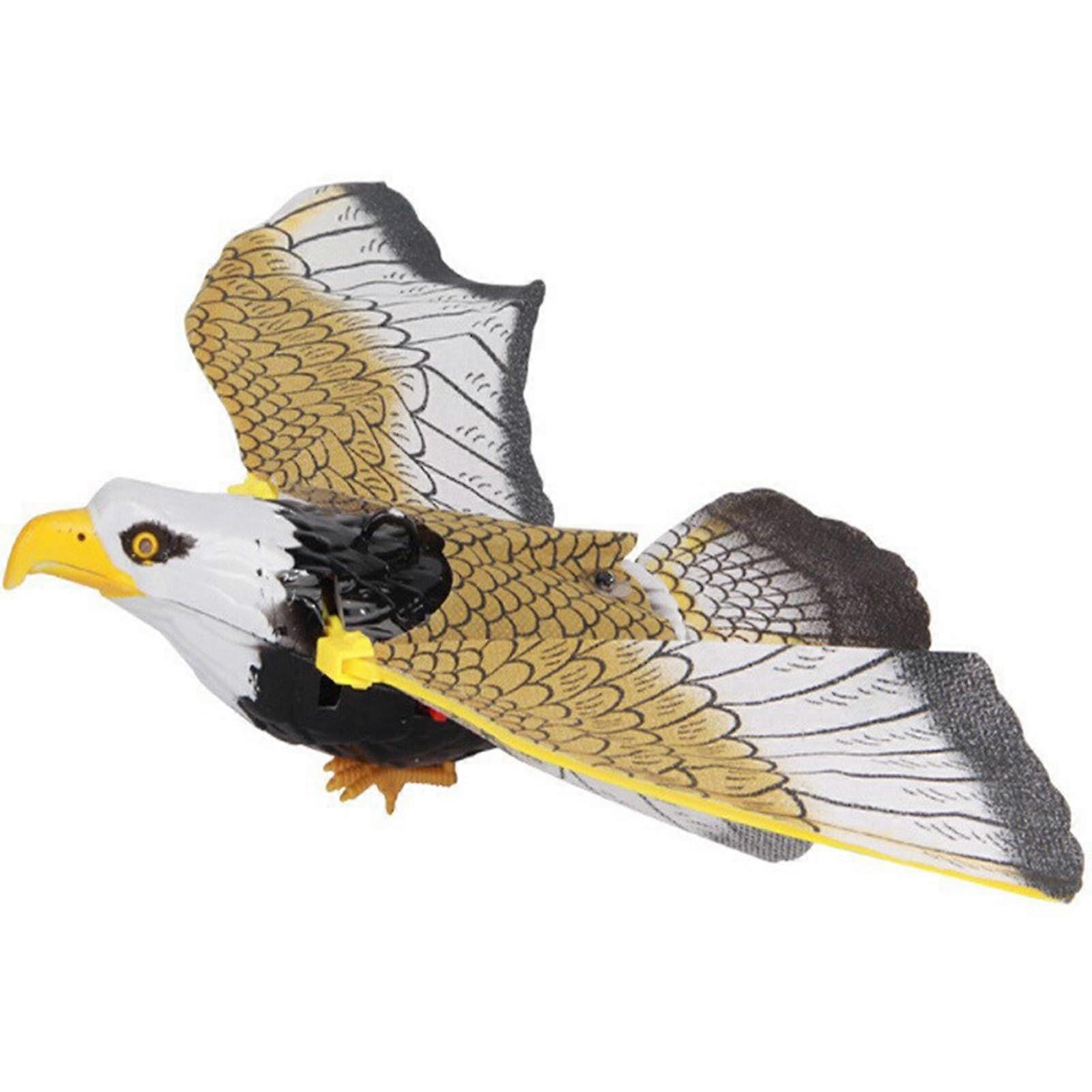 Electronic Flying Eagle Toy - Simulation Bird Repellent for Garden Decoration - Electric Hanging Line Eagle Model
