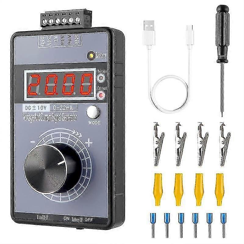 4-20mA 0-10V Signalgenerator, 4-stelliges LCD, 0,01% Genauigkeit, SPS/PID-Tester