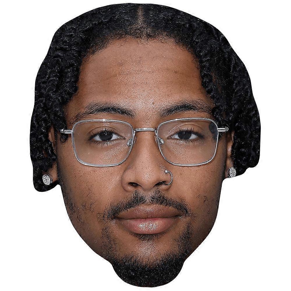 Kordell Beckham (Twists) Celebrity Mask, Flat Card Face