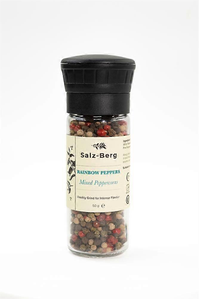 ザルツベルクレインボーペッパーグラインダー5ミックスペッパーコーン50g
