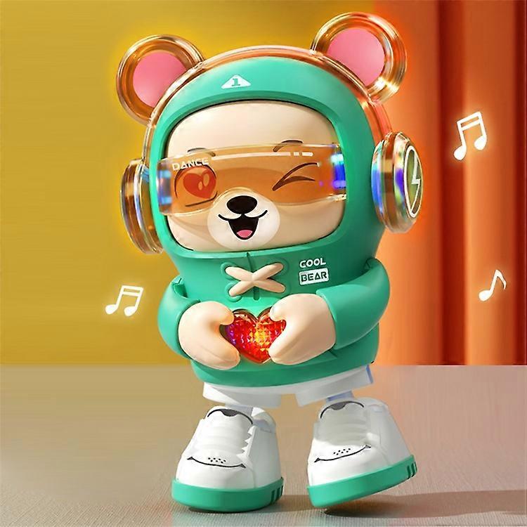 S-001A Music Lighting Kids Dancing Robot Bear Toy Children Birthday Gift