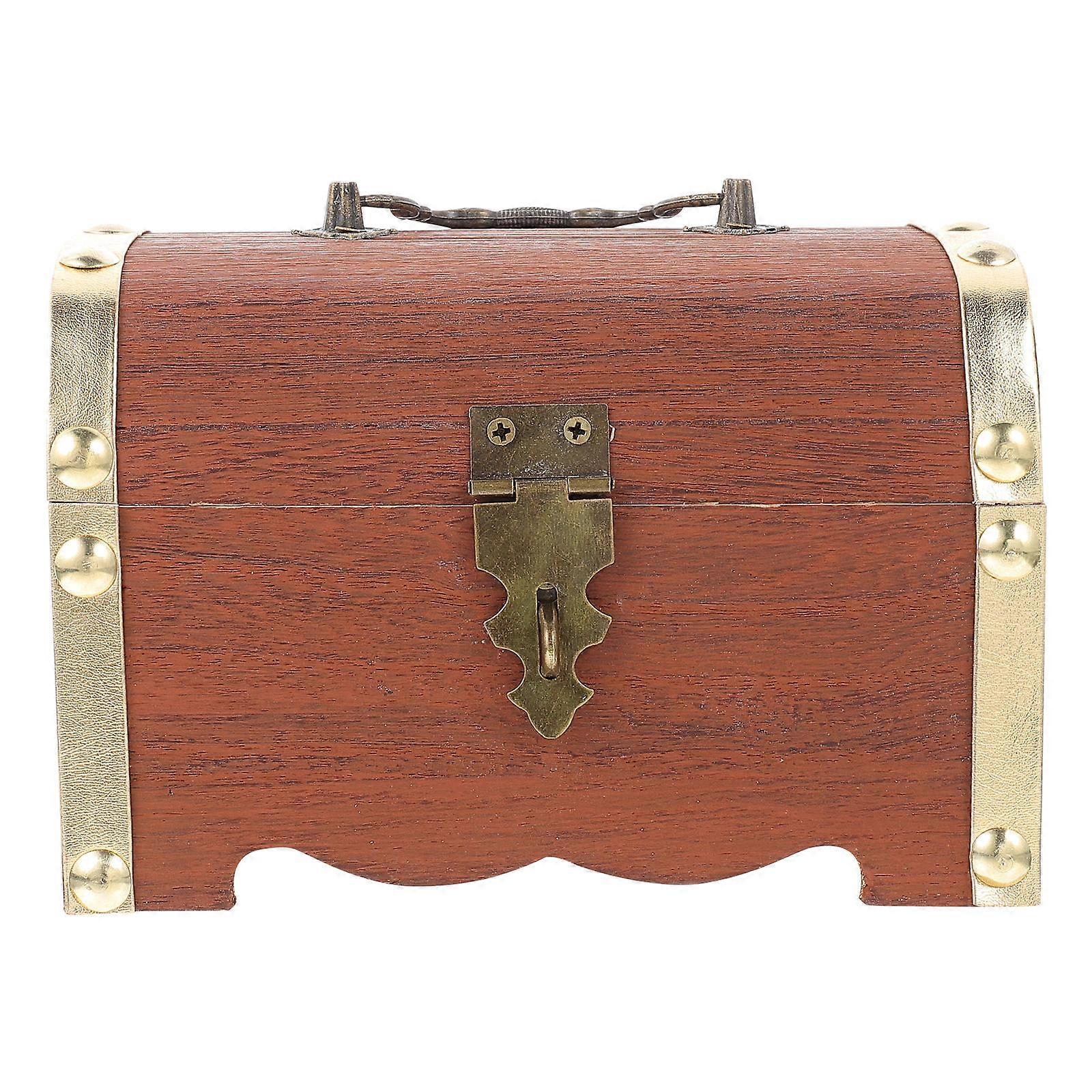 Wooden Storage Case, Versatile for Coins , Compact Design for Home