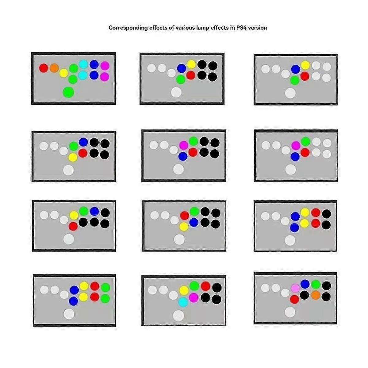 SKY2040PLUS 13-Key Arcade Game Controller Controller Rodless Game Combat Stick Mechanical Button A