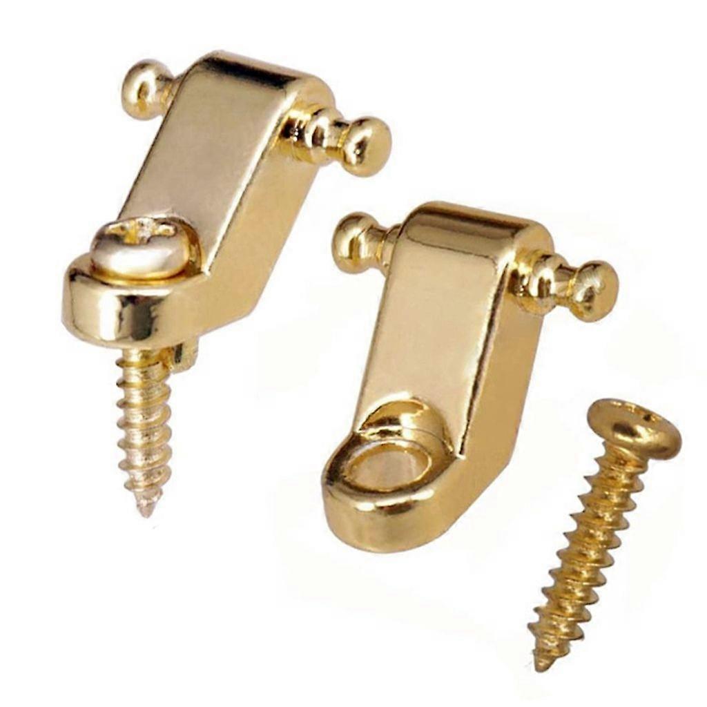 2 Pcs Metal Roller String Trees Electric Guitar String Guide String Retainer