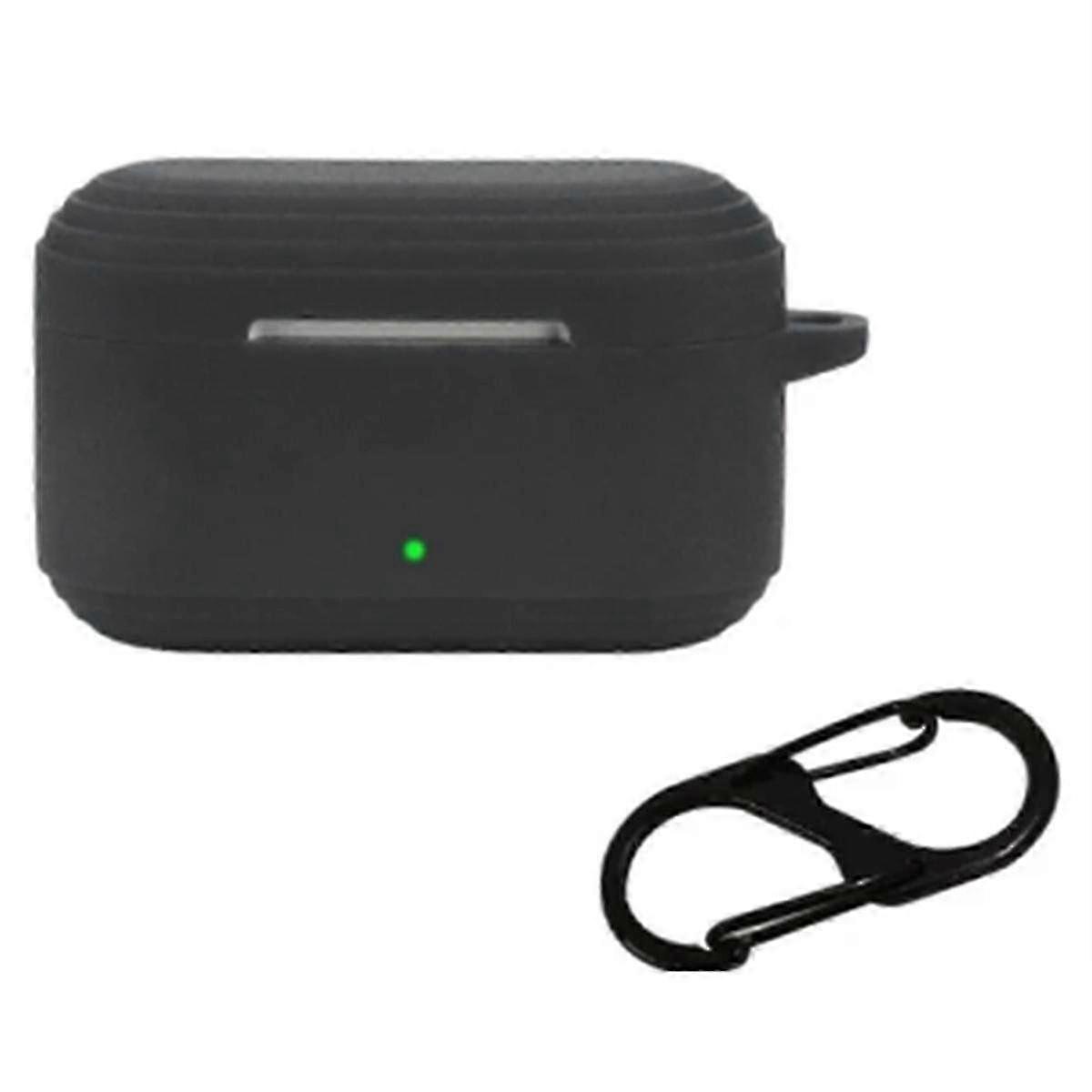 Shockproof Case for Devialet Gemini II Wireless Earbuds, Black