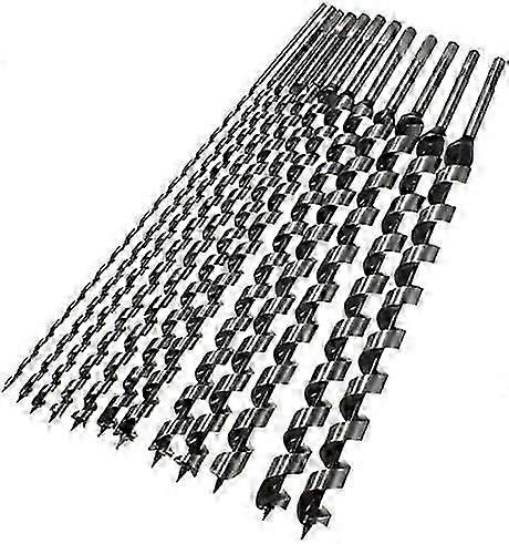 460mm 6-28mm Hex Shank Point Brad Drill Bit Auger Spiral Drill Bit Woodworking Drilling Tool - 14mm