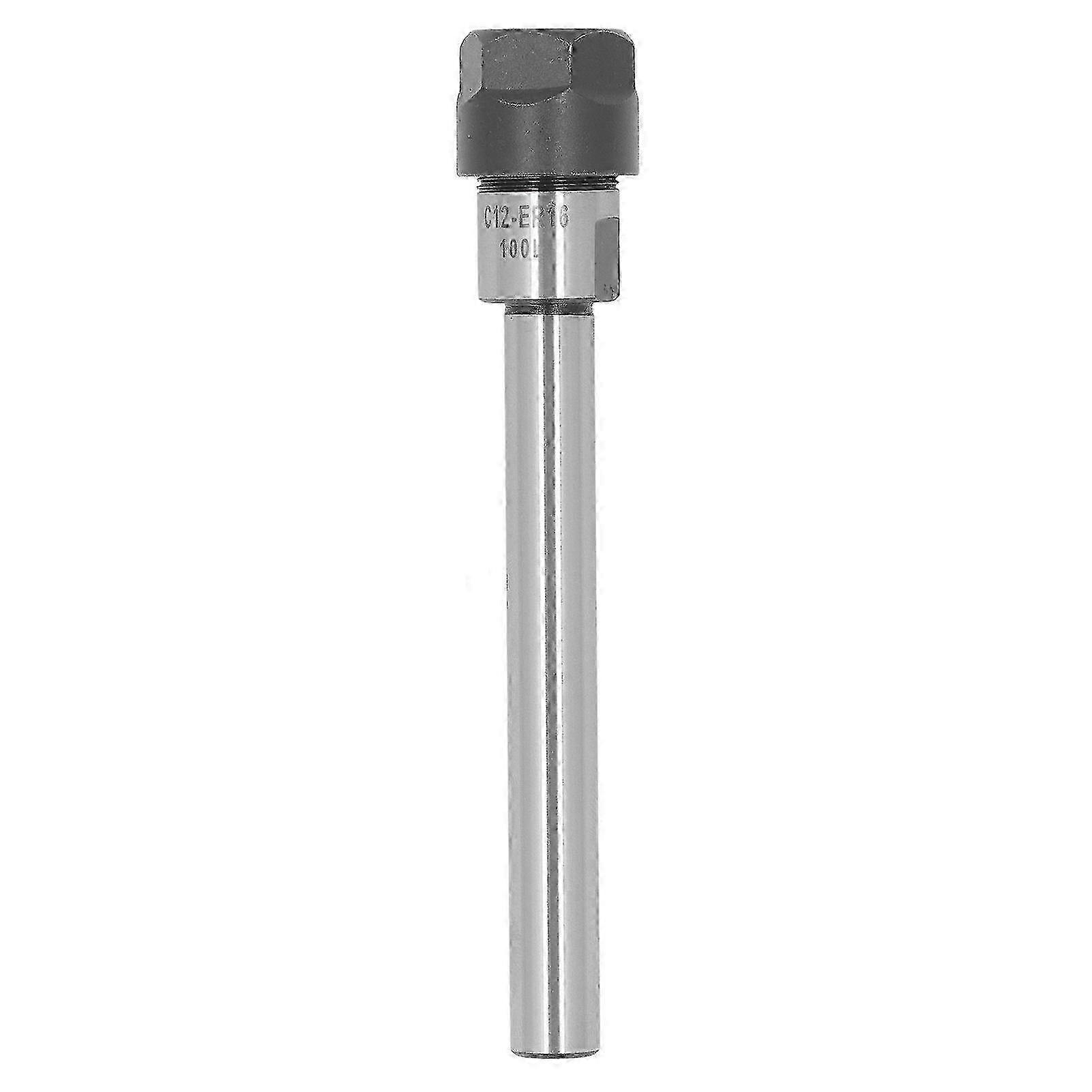 2025 Manganese Steel Straight Shank Collet Chuck Holder with Wrench - Router Collet Chuck Extension Rod