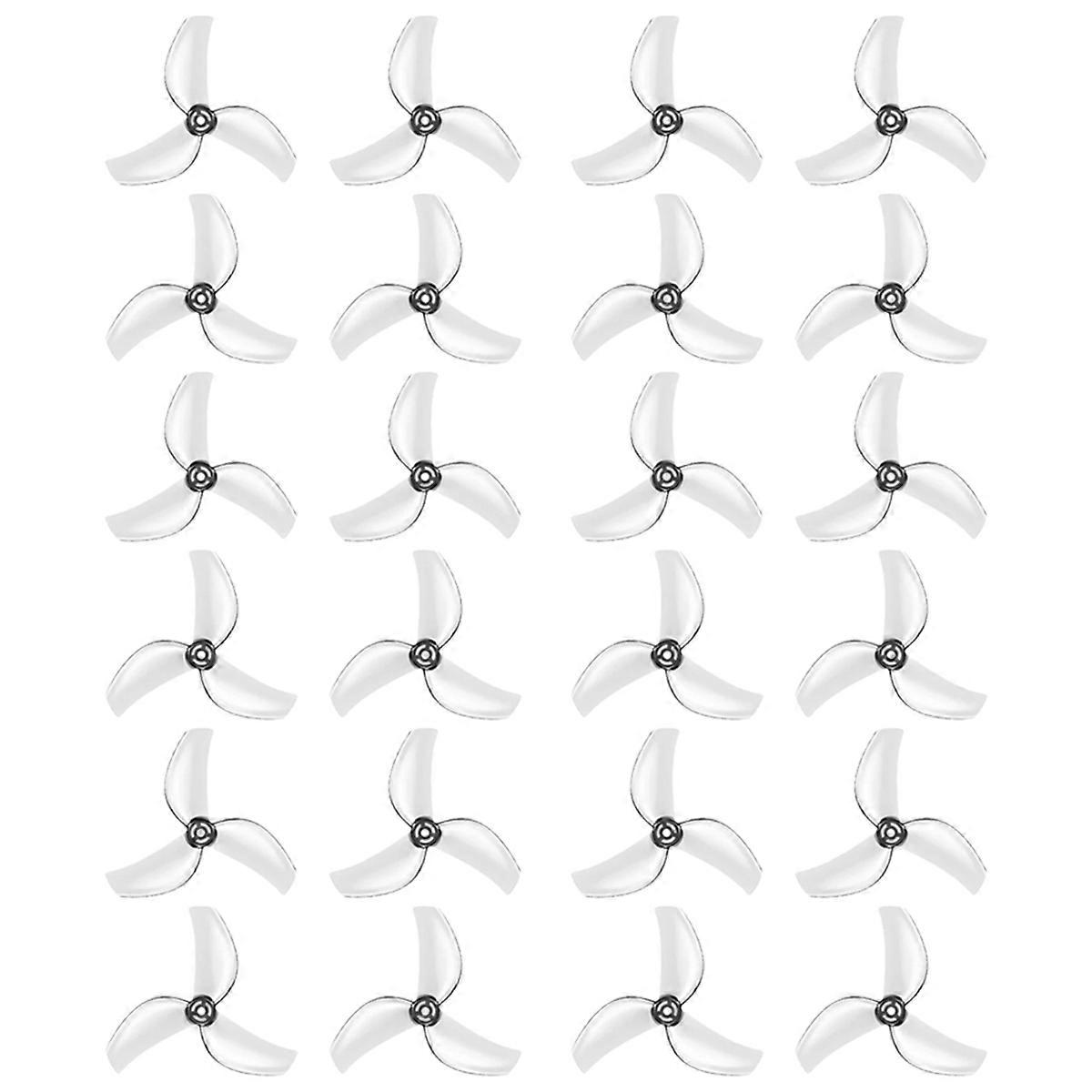 12Pairs 1611 3-Blades PC Propeller 12CW+12CCW Propeller for RC Pavo Femto Brushless BWhoop FPV Raci