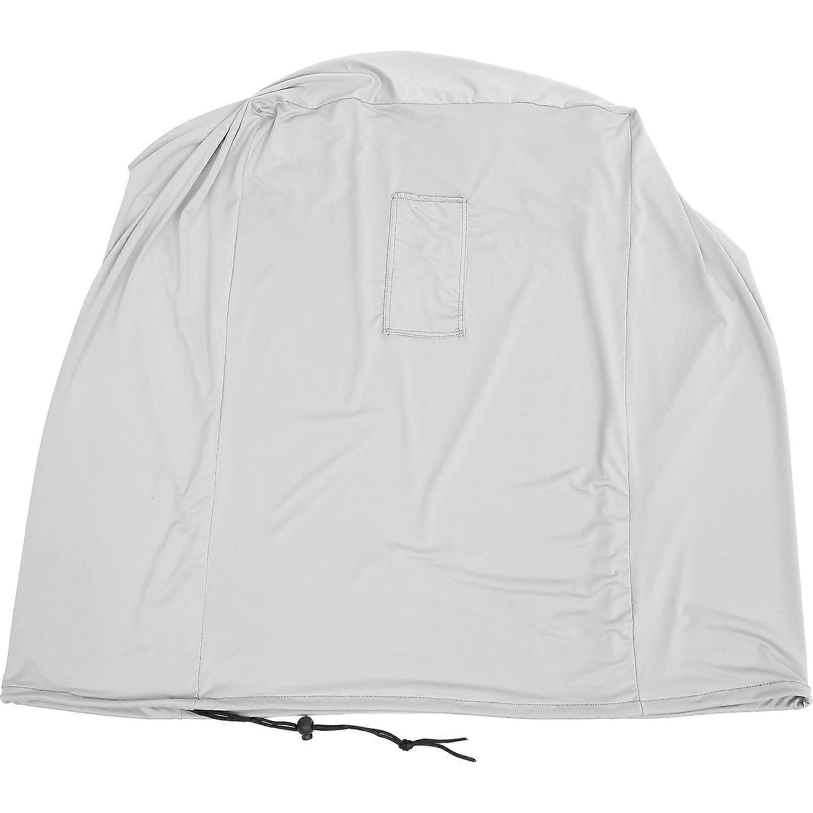 UV Resistant Indoor Air Conditioner Cover, Dustproof & Storage Protection, Grey/White Design for Efficient Unit Protection