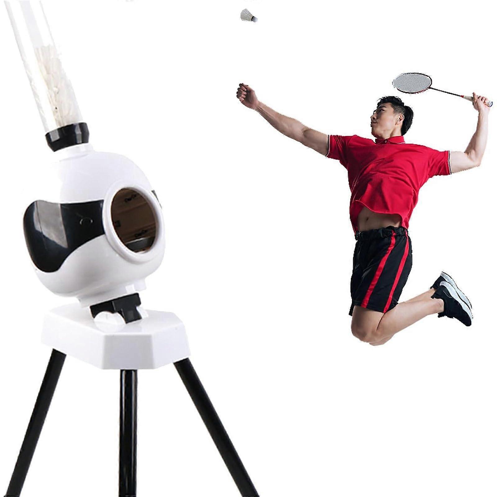 Automatic Badminton Launcher, Robot for Adults, Outdoor and Indoor Trainer for Beginners