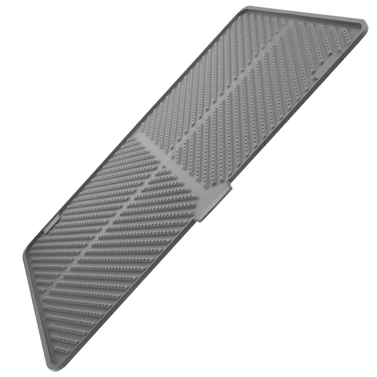 Cat Litter Box Silicone Mat Pet Silicone Mat Rectangular Easy to Scatter Control 61.00X38.00X1.20CM 1Pcs