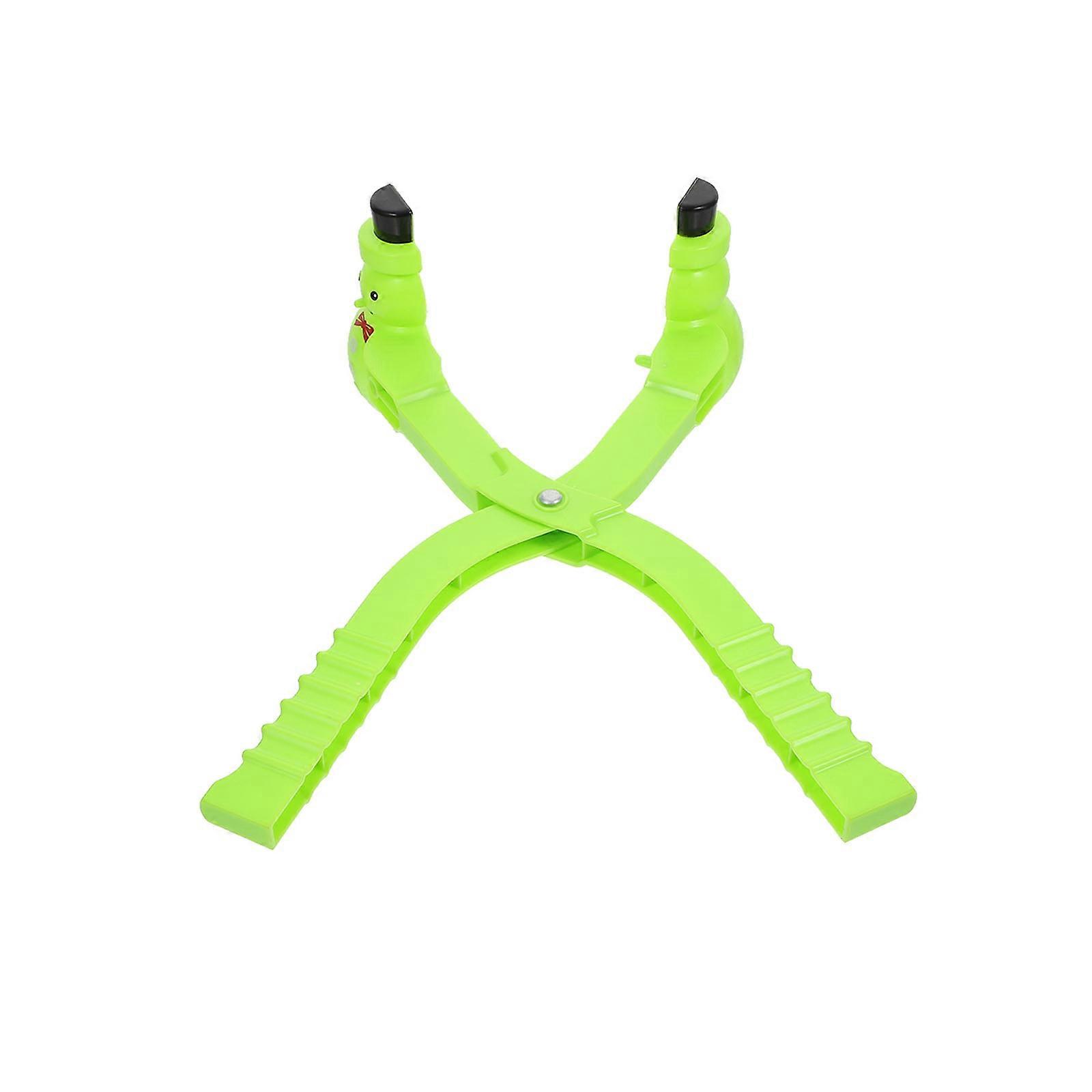 Snowman Ball Clip Maker Outdoor Clamp Random Color Safe Mud Fights Fun