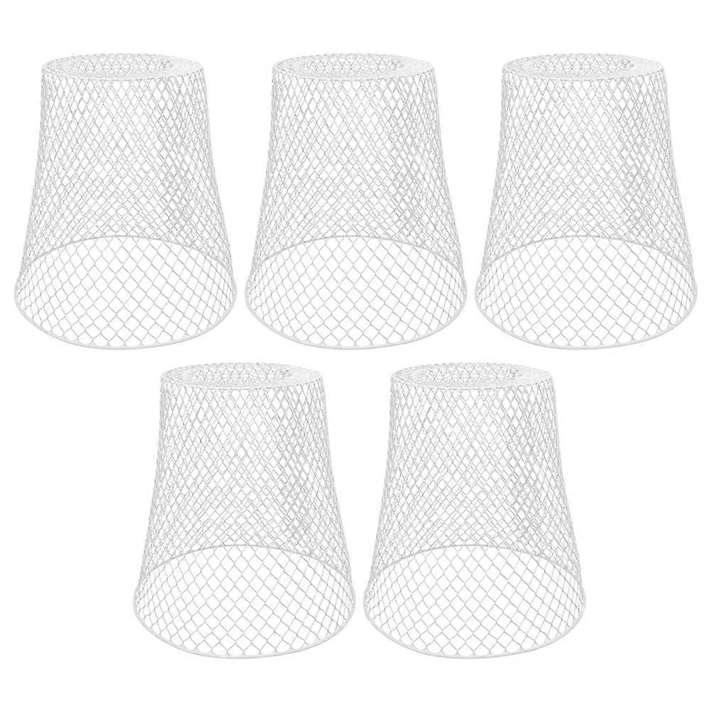 Garden Netting Cover Yard Flowerpot Cover Practical Durable Iron 5Set