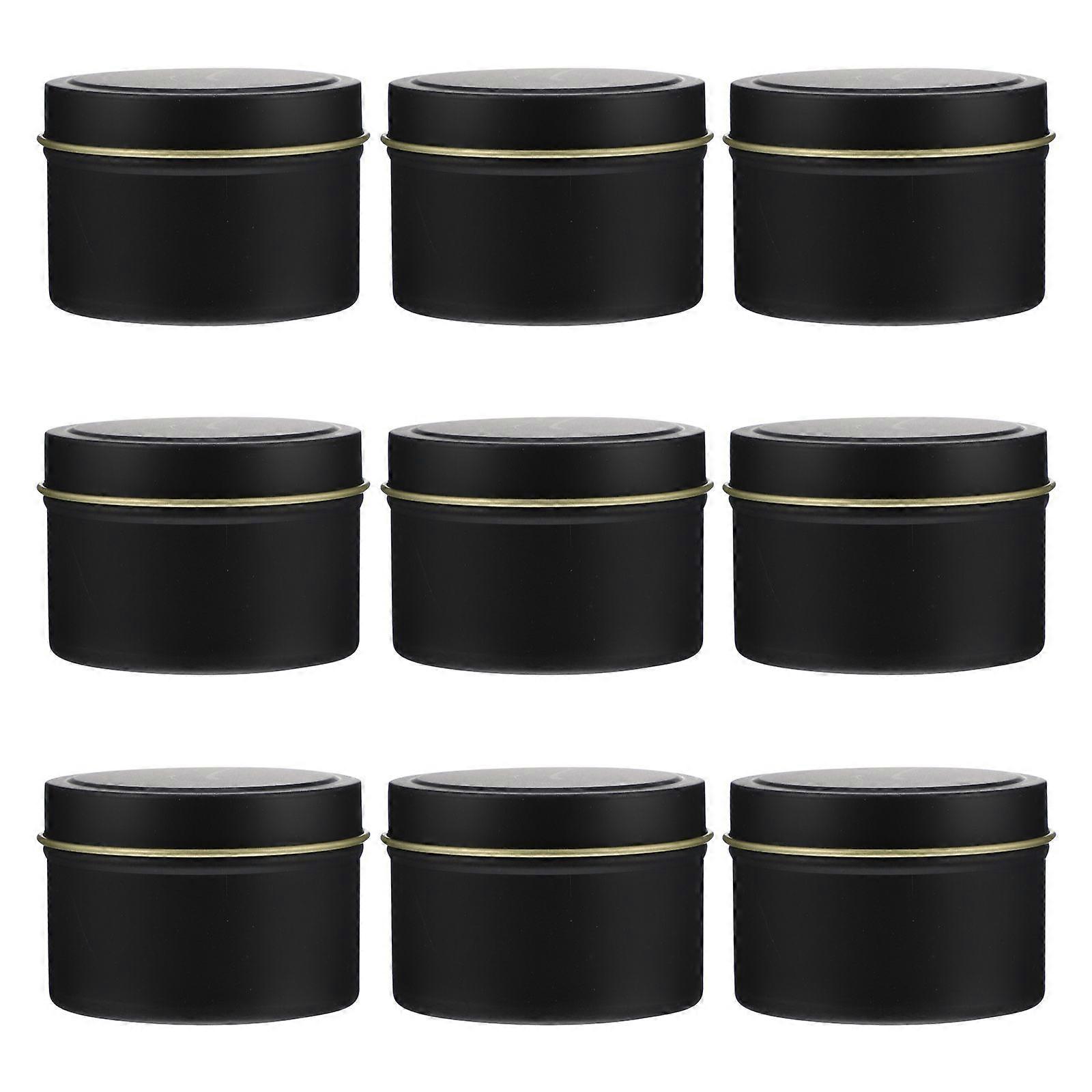 10pcs Candle Jars Travel Tins Candle Storage Container for Candle Making