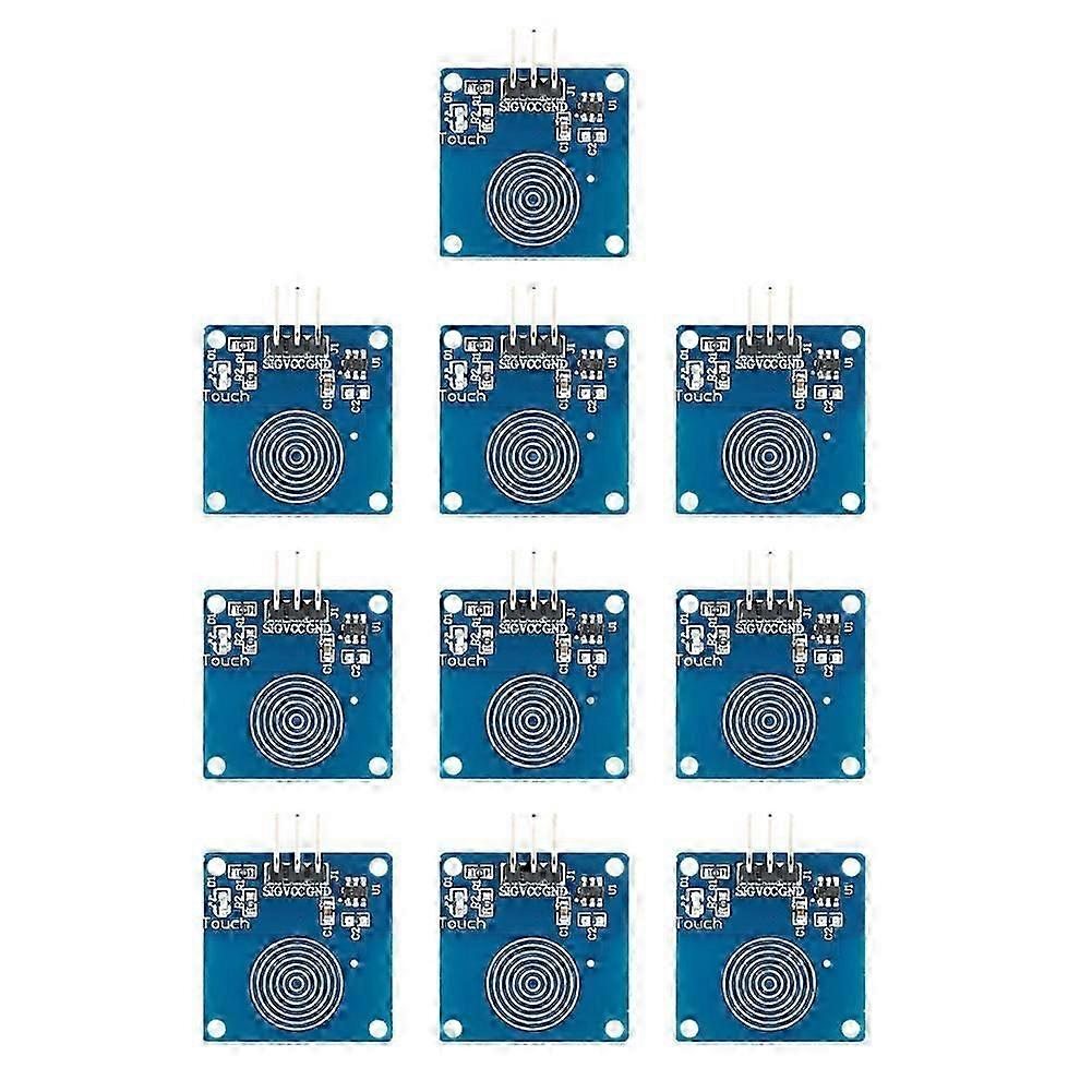 10Pcs Touch Sensor Module Digital TTP223B Capacitive Electrical Equipment