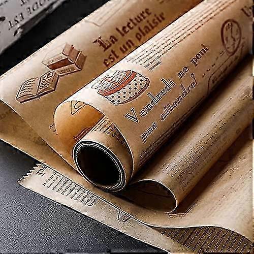 High-Temp Resistant Non-Stick Greaseproof Baking Paper Roll for Grilling and Air Frying 30cm x 8m