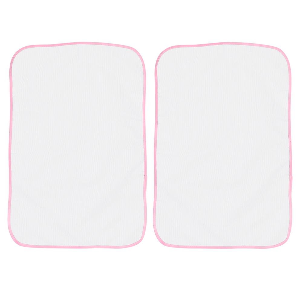 Ironing Cloth Protection Press Net Portable Ironing Mat Heat Insulation Household Users 90X40X0.10cm 2Set