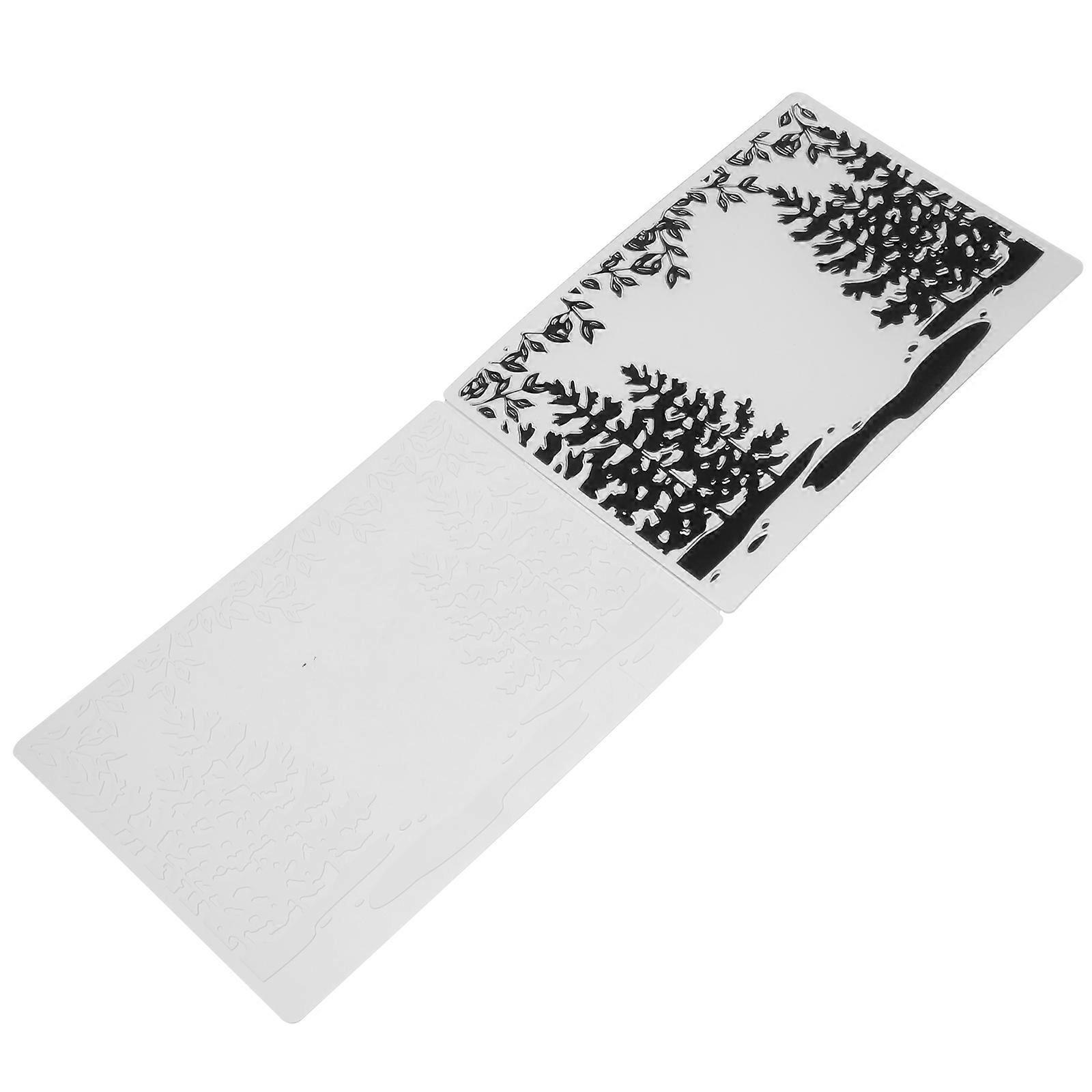 Plastic Embossing Mold Diy Design Embossing Folder Scrapbooking Envelopes 14.80X10.50X0.20CM 1Set