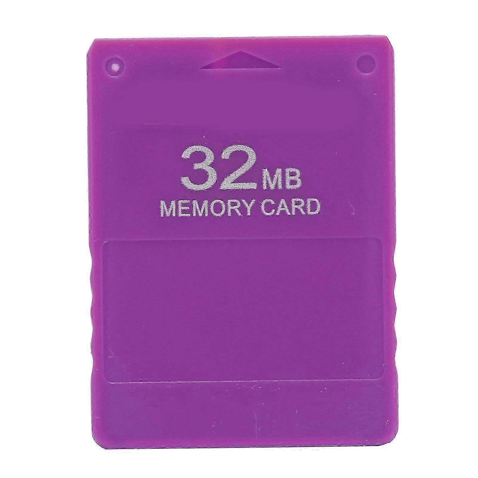 32MB High Speed Portable Gaming Memory Card Compatible with PlayStation 2
