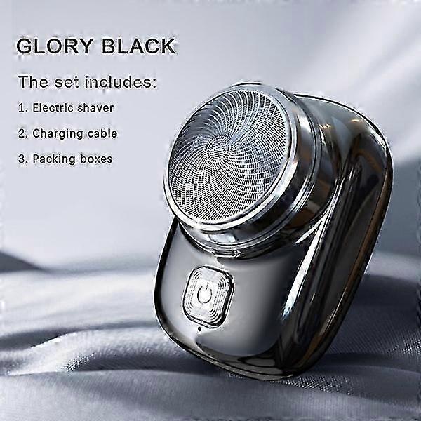 Compact Electric Shaver for Men - Pocket Size Face and Beard Razor