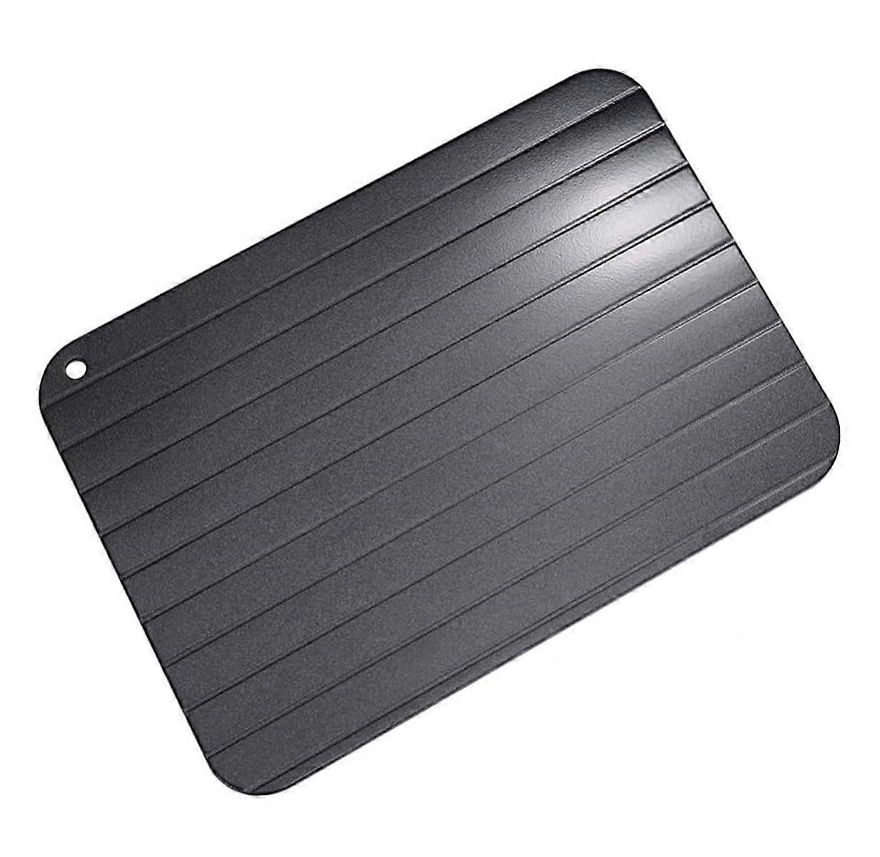 Quick Defrosting Tray 23 x 16.5 cm, Efficient Thawing Board for Frozen Meat and Vegetables, Non-Toxic Durable Material