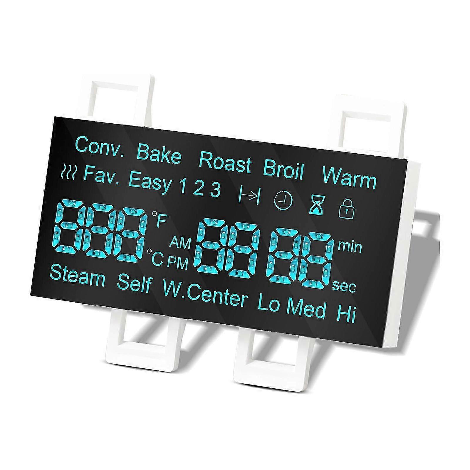 LED Screen DE07-00129A LED Display Panel LED Display Board Plastic Texture for Electric Ranges Clear Display Upgrading