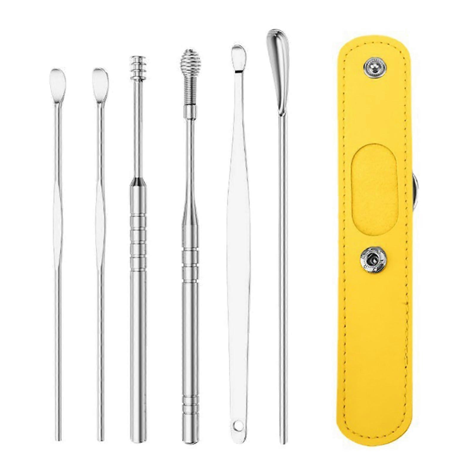 Ear Wax Removal Tool Kit - Professional Spiral Ear Cleaner for Safe Earwax Removal and Ear Massage, Convenient Design