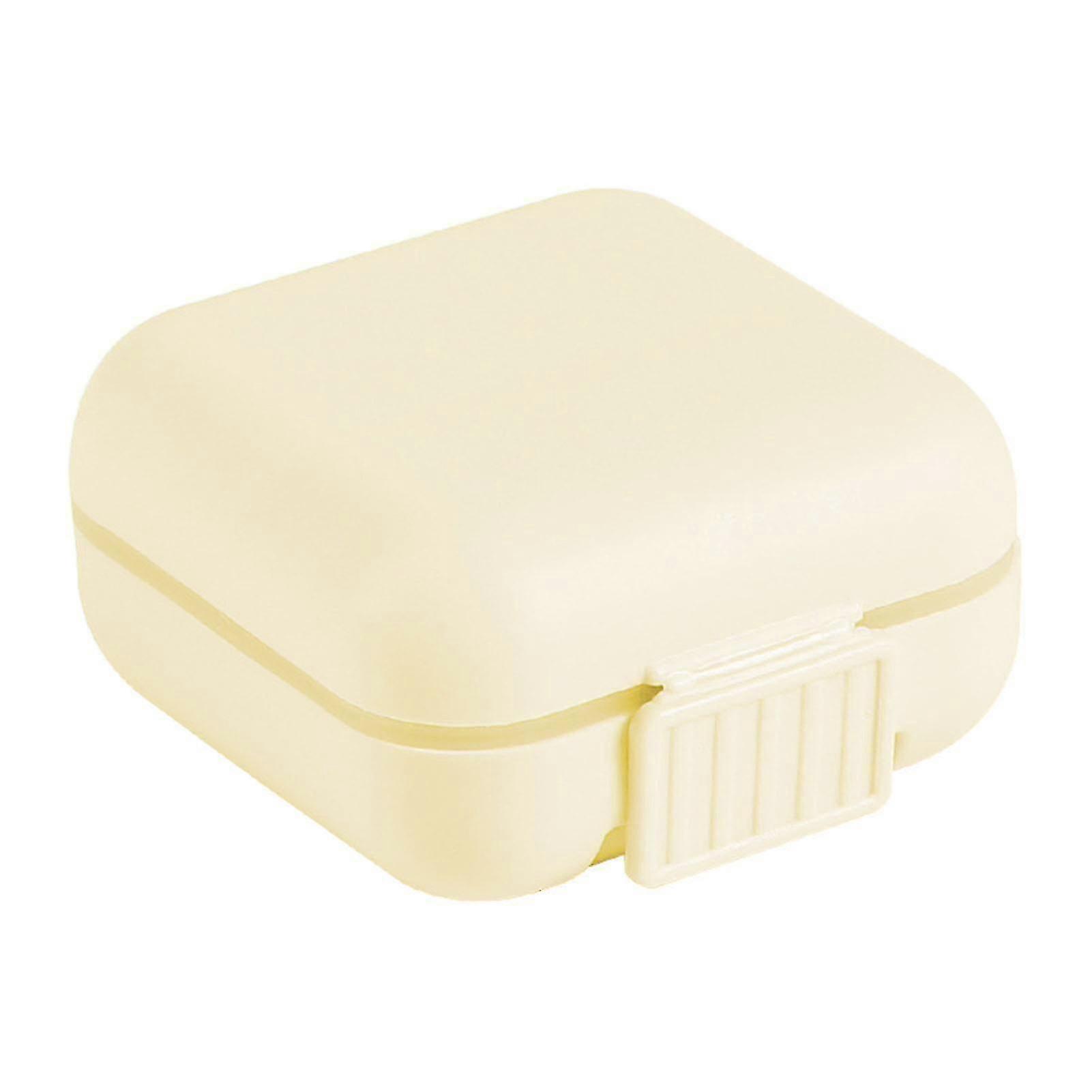 Mini Medicine Storage Box With Button Moistureproof Durable Storage Case For Outdoors