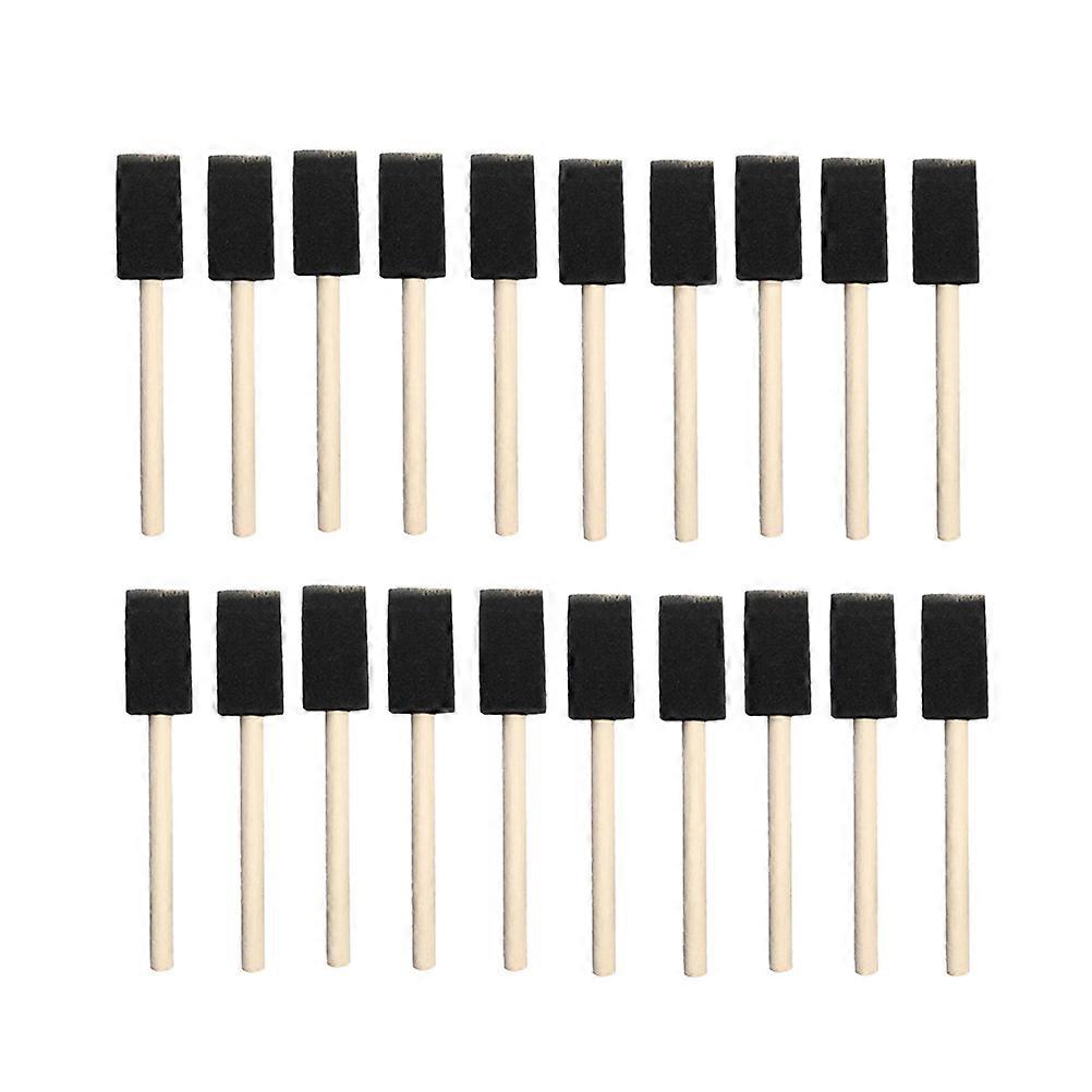 Toddler Paint Brushes Sponge Multi 1 Inch Great Absorption Art Lessons DIY Class 60Pcs
