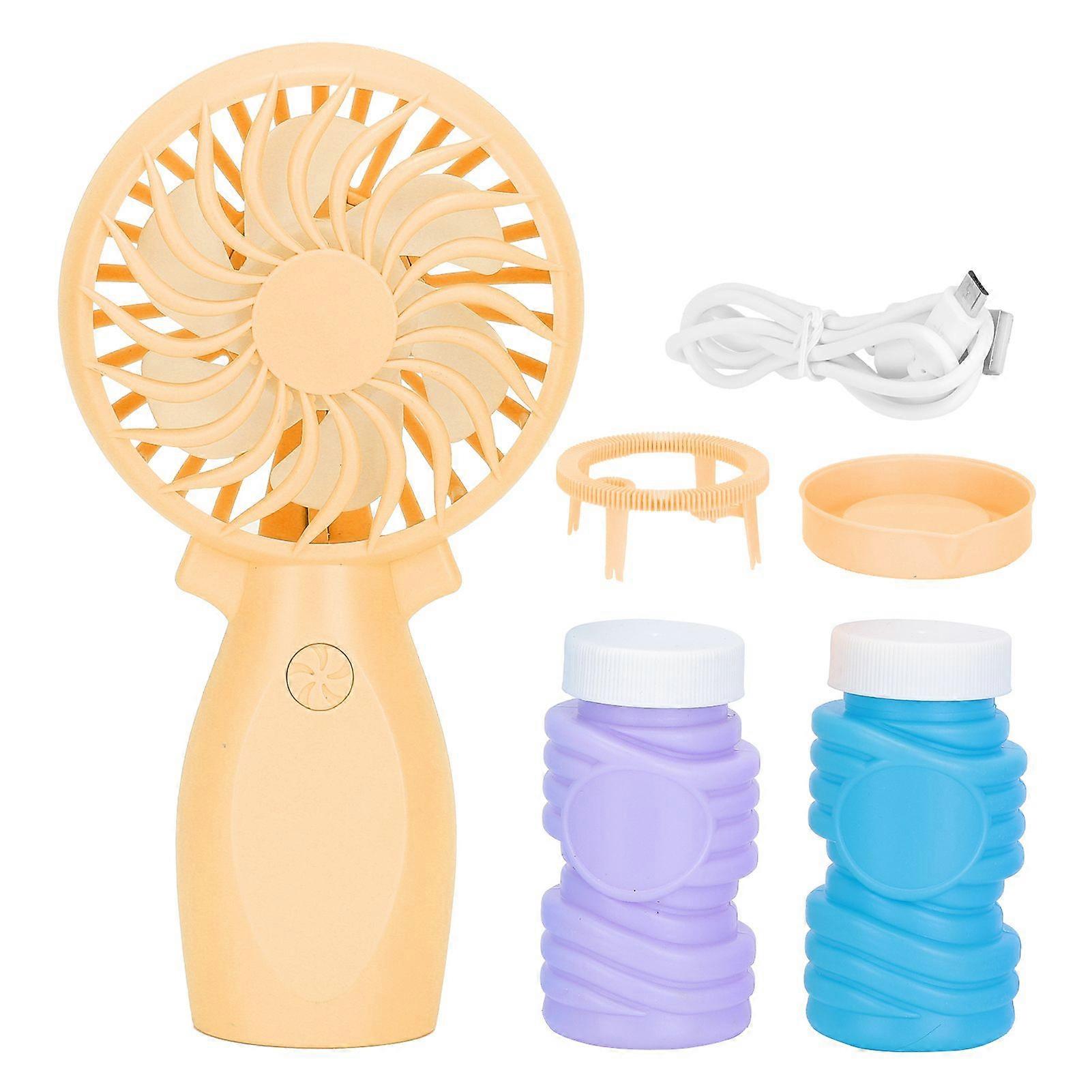 2025 Latest Model  Bubble Fan Machine HandHeld Mini Portable Rechargeable