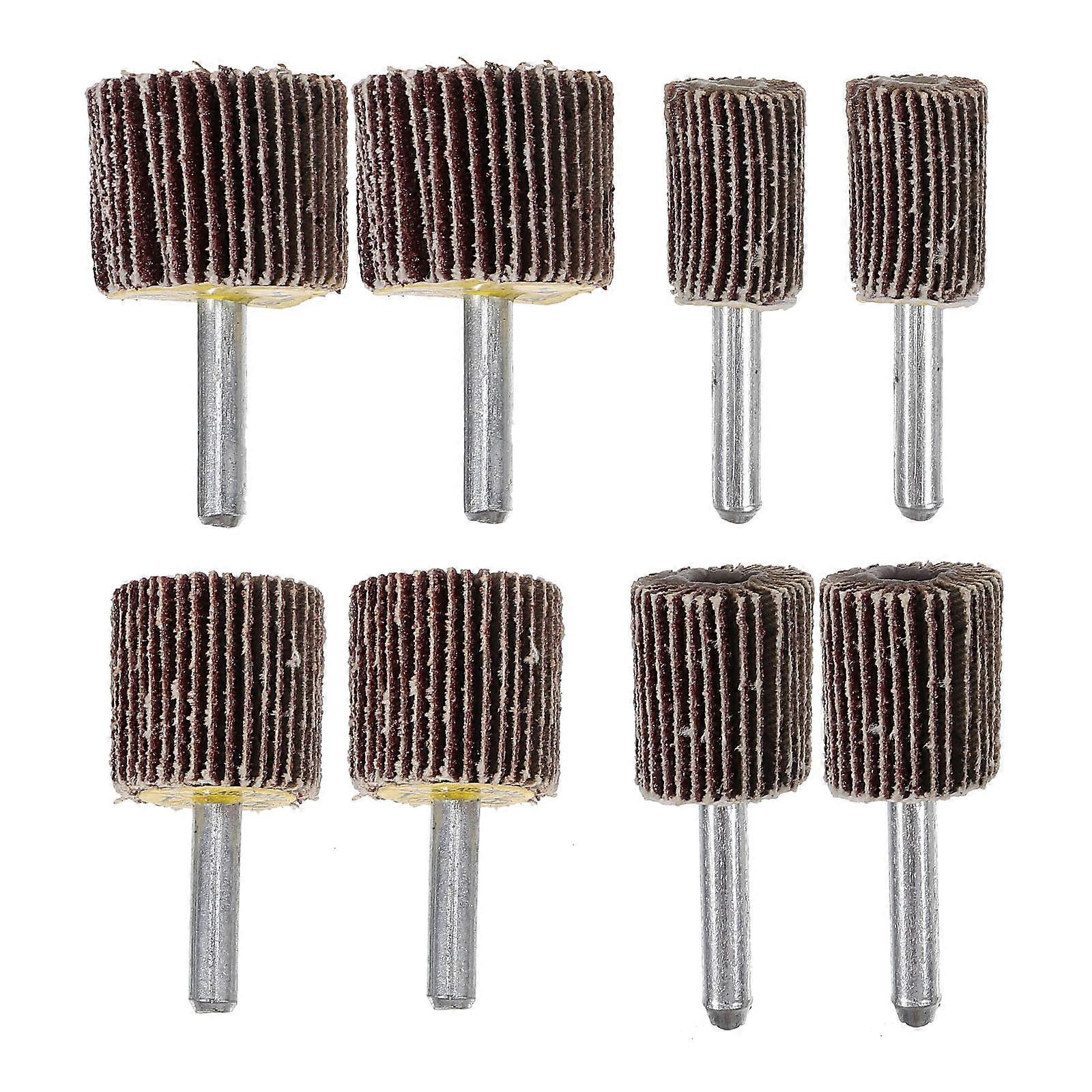 Die Grinder Flap Discs Abrasive Tools for DIY Projects 5.40X1.50X1.50cm Cylindrical Shape Polishing 8Pcs