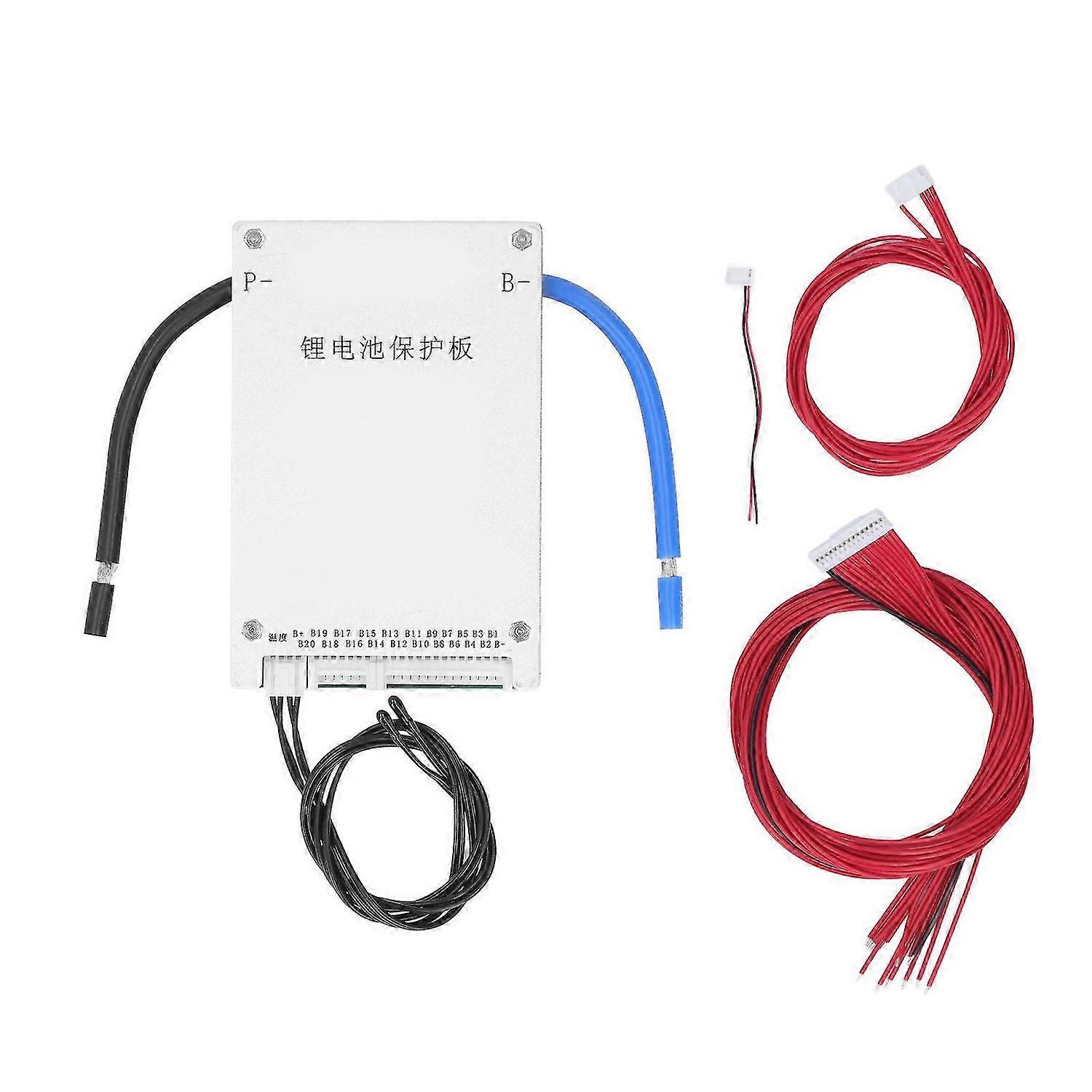 817S Battery Protection Board BMS Active ncing Board Kit for Ternary Iron Lithium Battery 60A