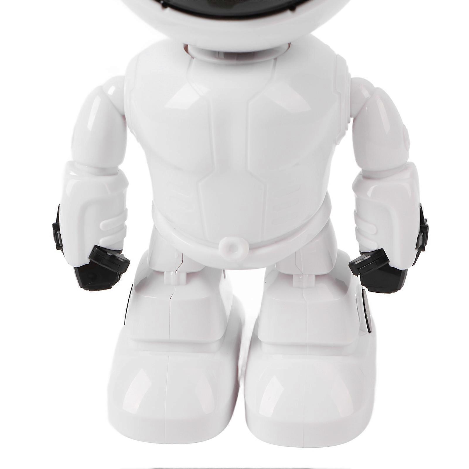 WiFi APP Robot Caméra 1080P Caméra de suivi intelligente à télécommande interactive pour blanc domestique