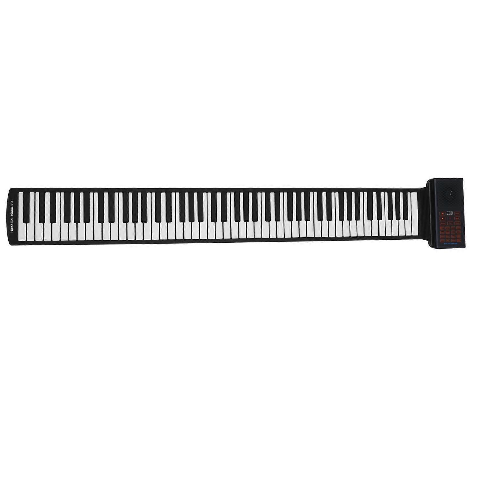 Hand Rolled Electronic Piano Portable for Home Use 88 Keys Foldable Piano