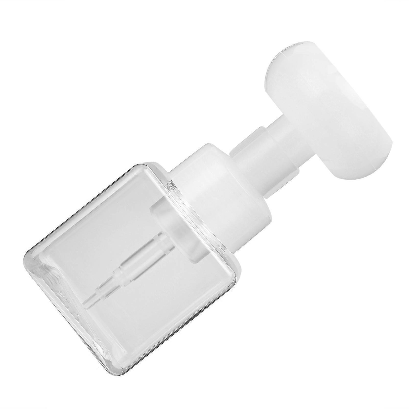 Foam Mousses Pump Bottle Travel Refillable Flower Shape Foaming Soap Dispenser Bottle 250mlTransparent Flowers