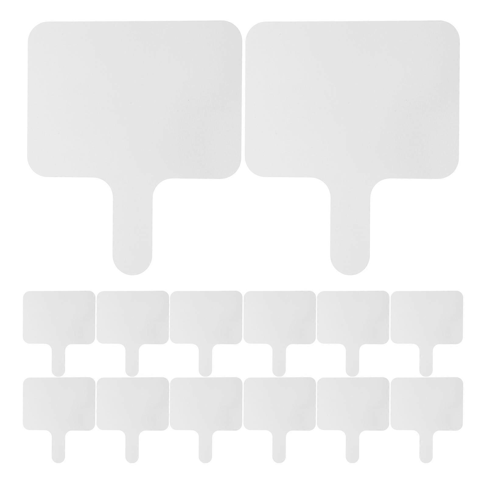 Dry Erase Paddles Small Whiteboards Interactive Learning Voting For Teachers Office Professionals Workshops 24Pcs