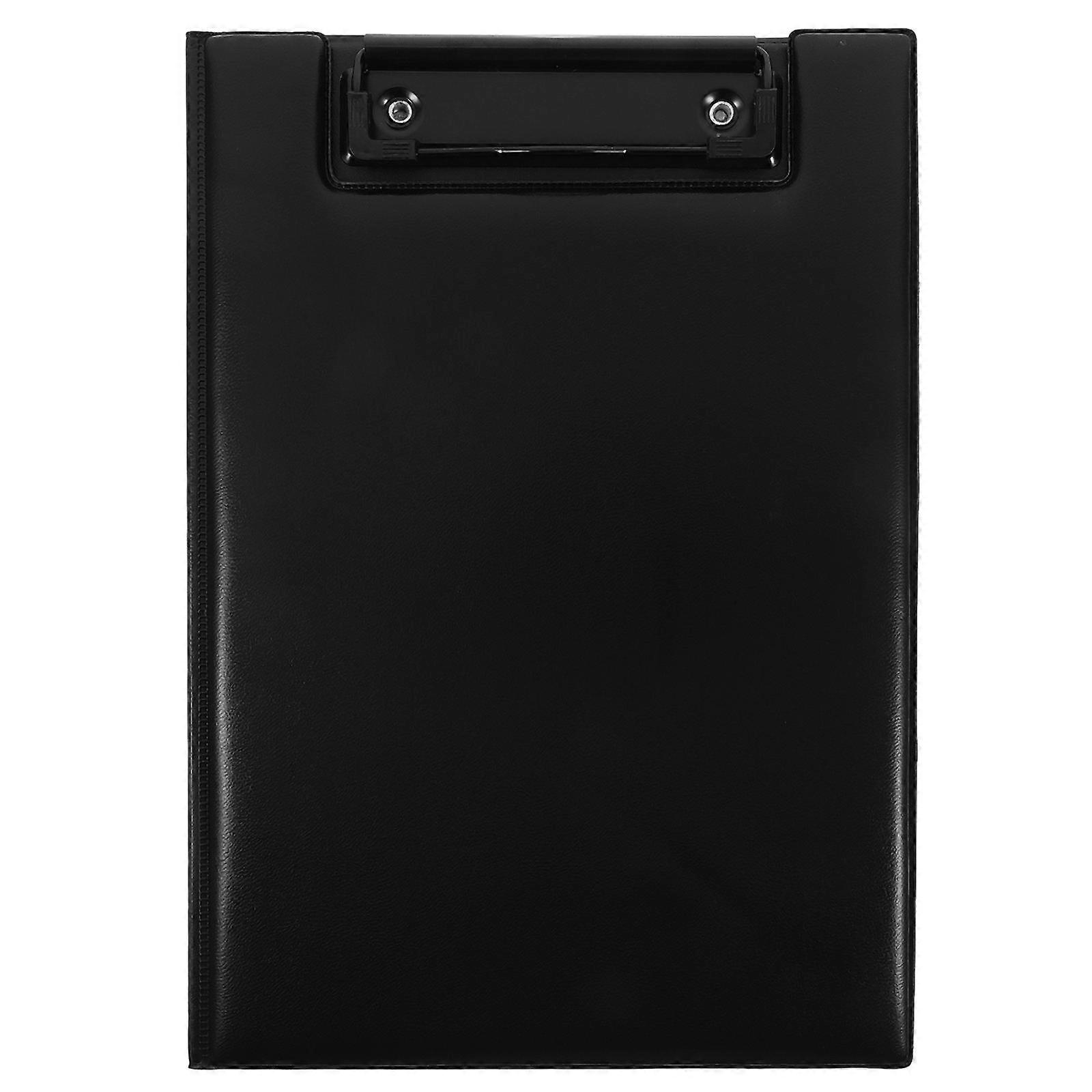 PU Clipboard File Organizer with Cover – Stylish Holder for Office, Classroom & Business Trips – Ideal for Teachers and Nursing School Use