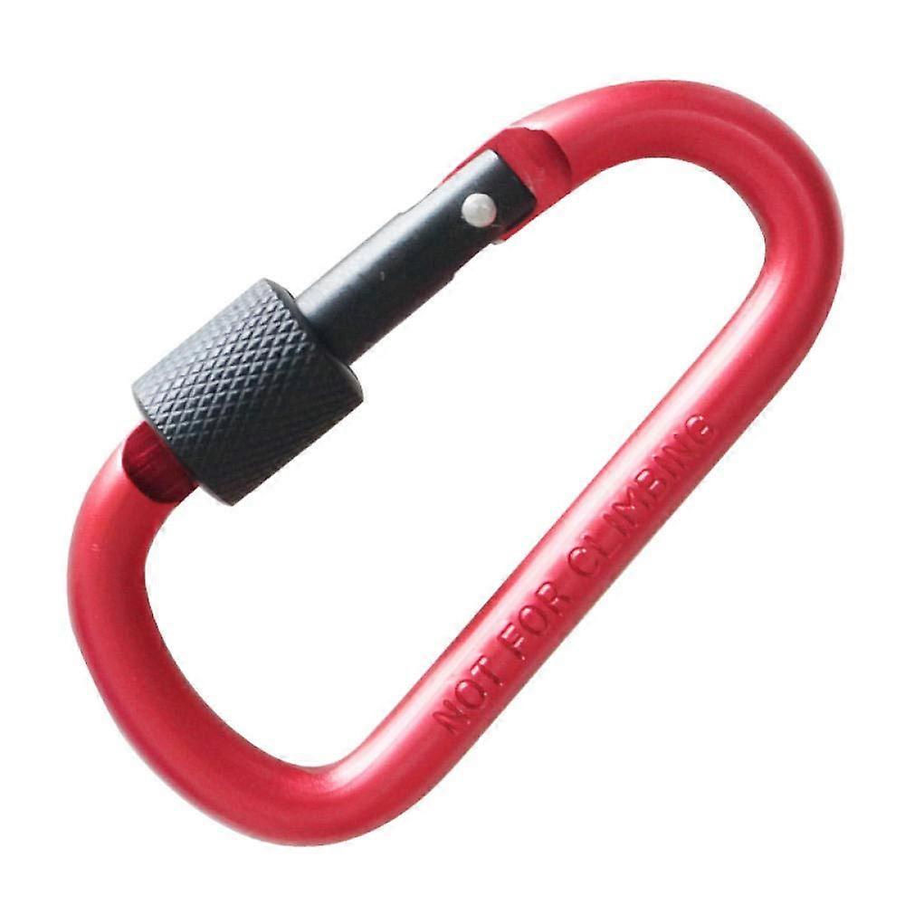 Hook D Type Aluminum Alloy Keychain/Backpack Water Bottle Hanging Buckle/Safety Ring HookD Type Green