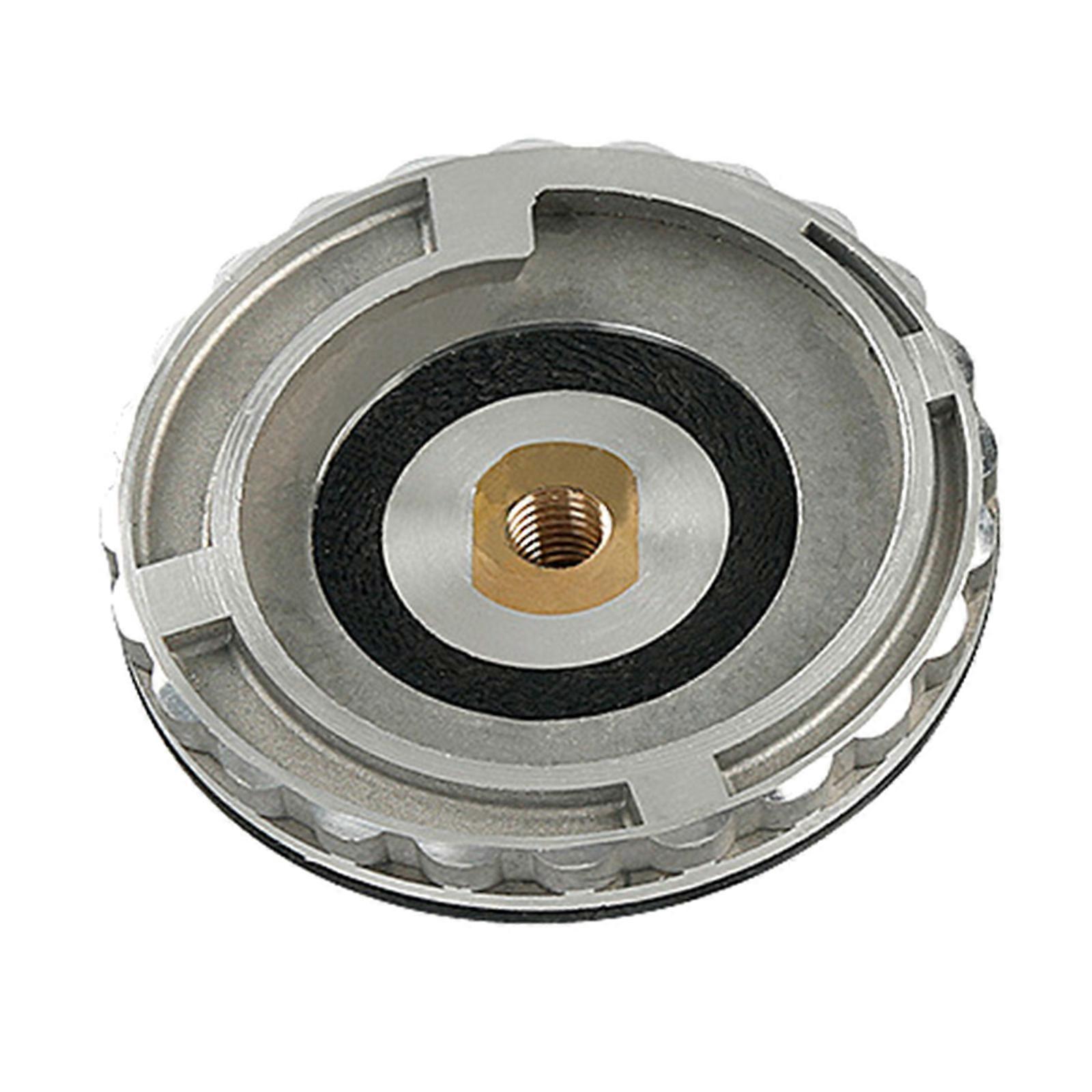 Quick Changes 100mm Backing Pad Adapters 4Inch Aluminum Base Wet Stone Polishing Tool M14 5/8-11 Double Thread