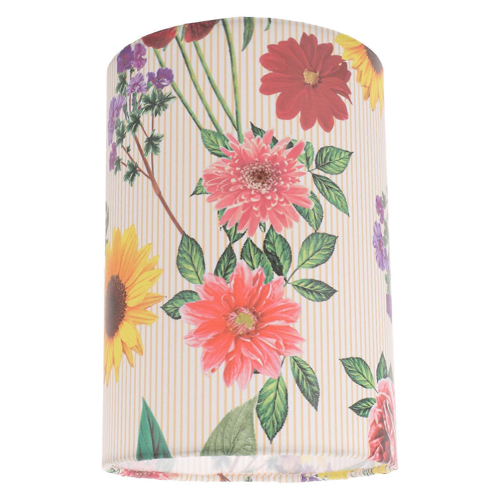 Table Lampshade Replacement Flared Fabric Simple Structure Eye Strain Reduction Cloth Material 7.9×5.5×5.5in Living Room 1Pcs