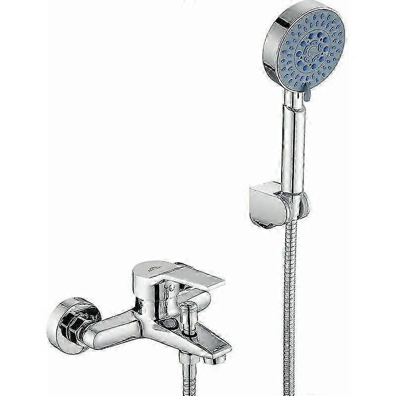 Miscelatore vasca, doccetta, monocomando, controllo flusso d'acqua
