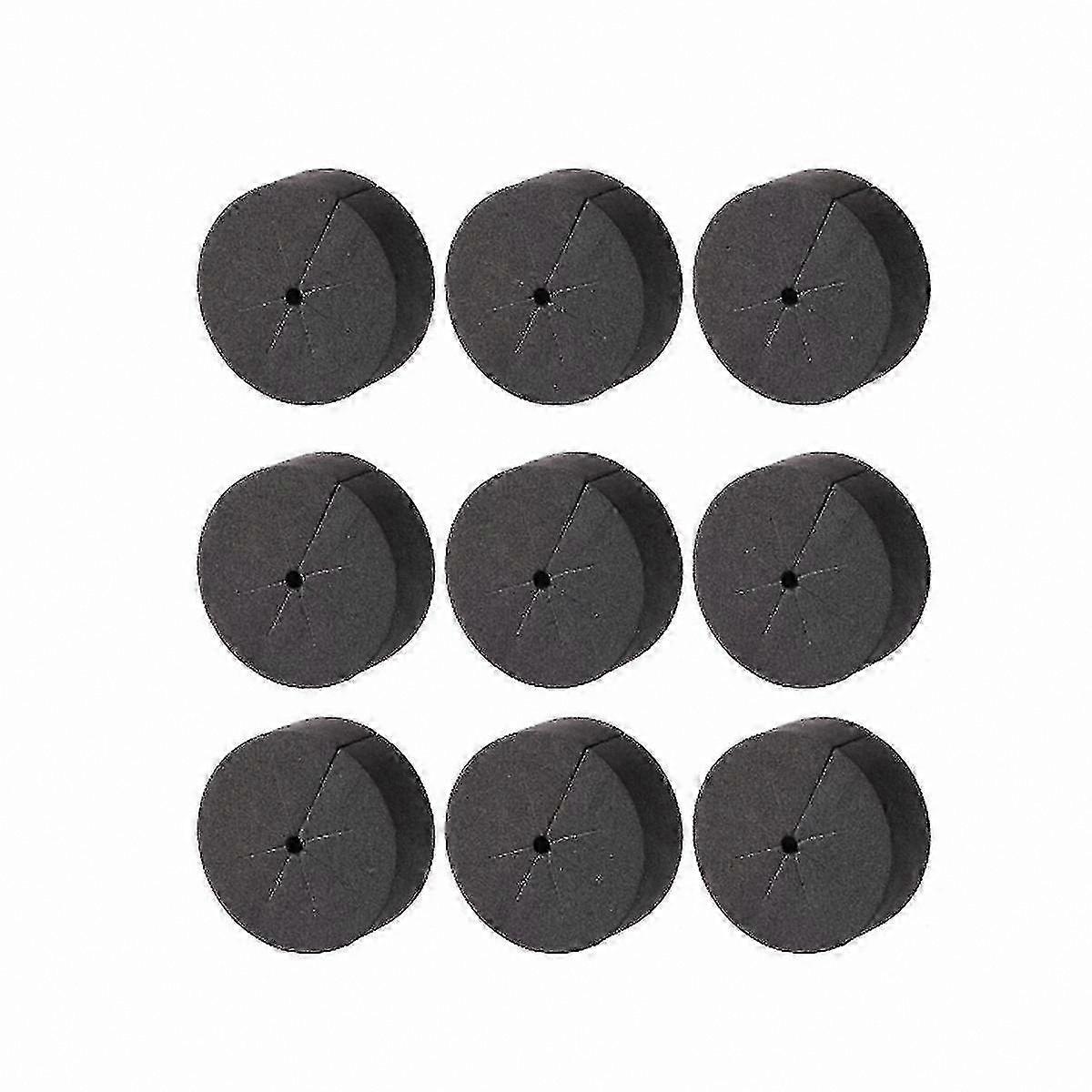 70Pcs Neoprene Inserts for 2 Inch Net Pots, Hydroponic Garden Cloning Collars, Sponge Blocks for Plant Support